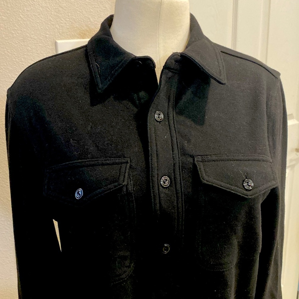 JCrew NWT black long sleeve shirt size small